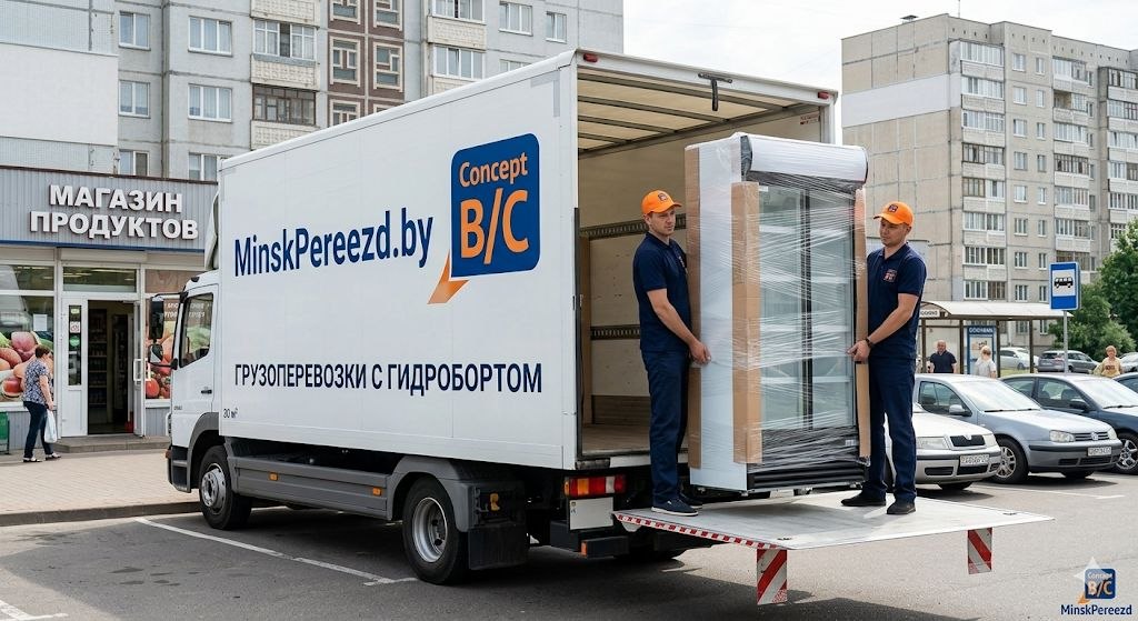 Аккуратная доставка оборудования грузчиками MinskPereezd.by в Минске